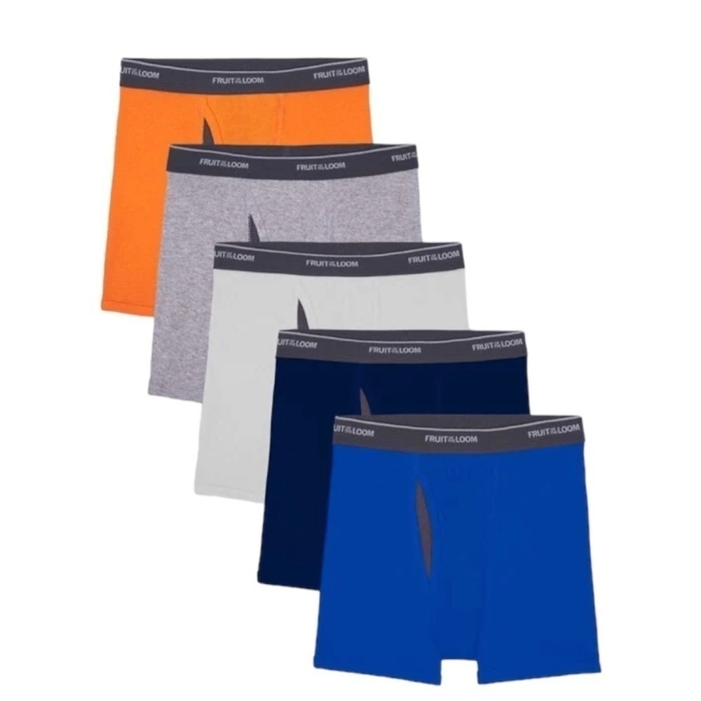 Fruit Of The Loom Cool Zone Boxer Briefs 5 Pack Size S